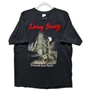 Mid 2000's Living Death Protected From Reality Metal T-Shirt - Bild 1 von 4