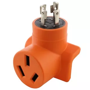 Adaptador de soldador de alta resistencia AC WORKS® | NEMA L14-30P a NEMA 10-50R, 30A, 7500W - Imagen 1 de 7