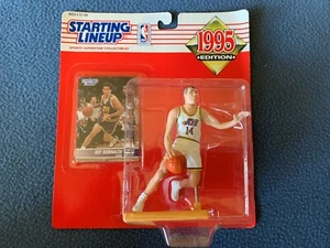 Jeff Horncek 1995 (novato) Utah Jazz (raro) NBA baloncesto alineación inicial - Imagen 1 de 1