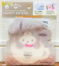 Sanrio Character Pochacco Fancy Zip Bag 5 Small Gift Zipper Case Kids 2022 JAPAN