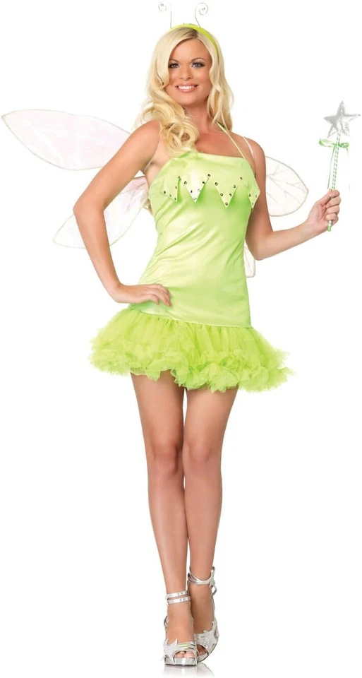 Pixie Dust Fairy Costume 83589 Leg Avenue Green Small/medium