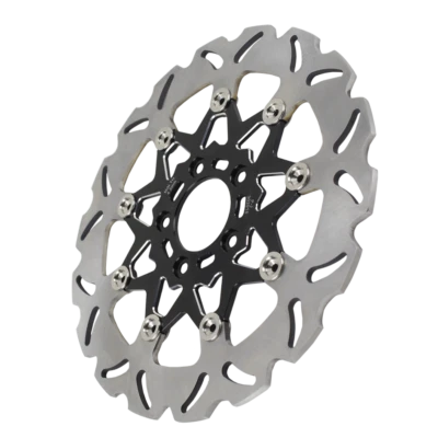 Black 11.8" Floating Front Brake Rotor Disc For Harley Road King Road Glide FLHT - Image 1 of 4