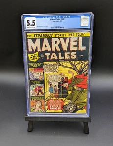 Marvel Tales #102 Atlas Comics 8/51 CGC 5.5 Cream to Off White Pages In Case - Picture 1 of 24