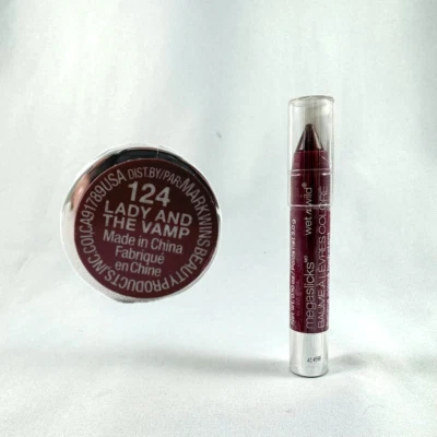 Wet n Wild Mega Slicks Balm Stain Lip Colour Stick #124 Lady And The Vamp NEW! - Image 1 of 4