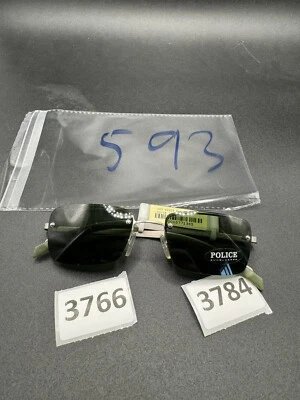 Police Sunglasses MOD.2679 Rimless Green Lenses Nice Italy Nwt - Image 1 of 4