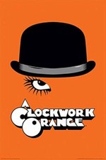Laminated Clockwork Orange Hat Movie Poster 24x36 Inch