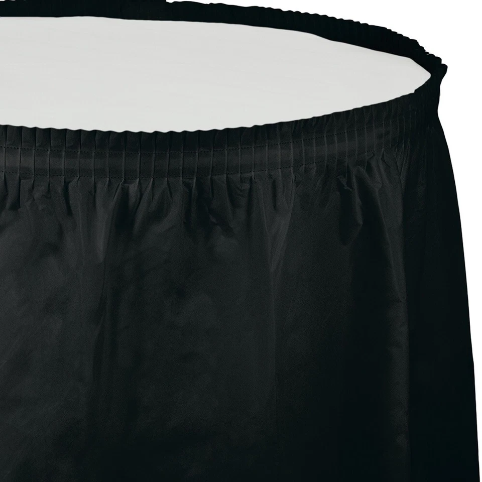 Black Tableskirt 14FT - Image 1 of 1