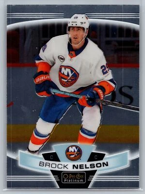 2019-20 O-Pee-Chee Platinum #61 Brock Nelson New York Islanders - Image 1 of 2