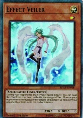 EFFECT VEILER HOLO YuGiOh YU GI OH Custom Anime Collectible Card - Image 1 of 2