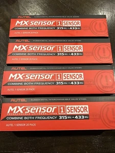 Autel TPMS MX-Sensor 315MHz & 433MHz Programmable Universal Rubber 20 Pack New - Picture 1 of 4