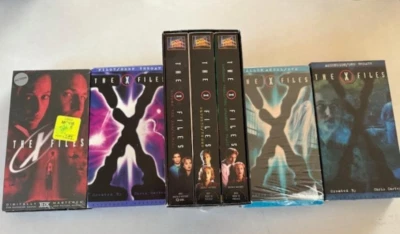 The X Files Pilot Fallen Angel Deep Throat Eve Tooms 7 pre-owned VHS Tapes - Image 1 of 4