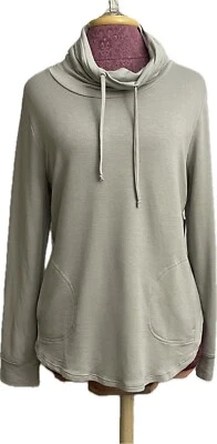 Moletom feminino Tresics verde claro tamanho G - Imagem 1 de 4