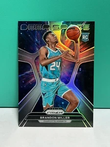 2023-24 Panini Prizm Brandon Miller Deep Space Silver Prizm Rookie Hornets - Picture 1 of 4