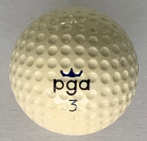 VINTAGE  !!!  PGA S-168  COLLECTIBLE GOLF BALL  NEW AMOCO OIL LOGO   C3 - Picture 1 of 3