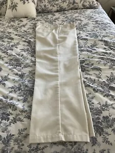 IZOD 36x 31 Mens Khaki Pants StoneFlat Front - Picture 1 of 5