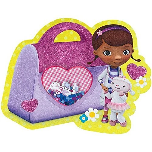 Convites novidade festa de aniversário infantil Doc McStuffins Disney desenho animado médico - Imagem 1 de 1
