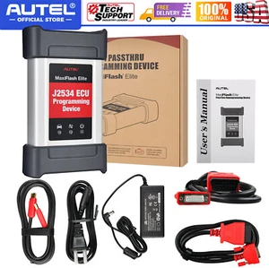 Autel MaxiFlash Elite VCI J2534 MaxiSys Elite MK908P MK908 PC Diagnostic tool - Picture 1 of 11