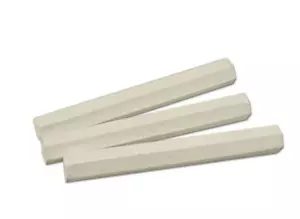 66/PK METAL MARKING CRAYONS HIGH HEAT HEXAGON WHITE 63300 - Picture 1 of 1