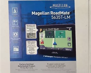 Magellan Roadmate 5635T-LM 5” GPS Navigator - Picture 1 of 2