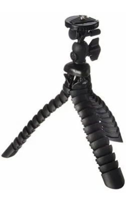 Focus Spider Tripod 7 Inch Flexible Black Lightweight New NIB - Image 1 of 3