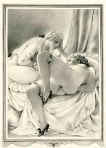 LIEBESSPIELE Casanovas - 2x Umberto BRUNELLESCHI 1955 - Picture 1 of 2