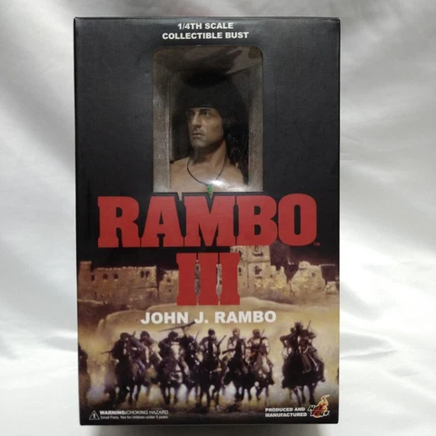 Hot Toys Rambo III 3 John J Rambo Sylvester Stallone Action Figure MMS35 Japan Cover