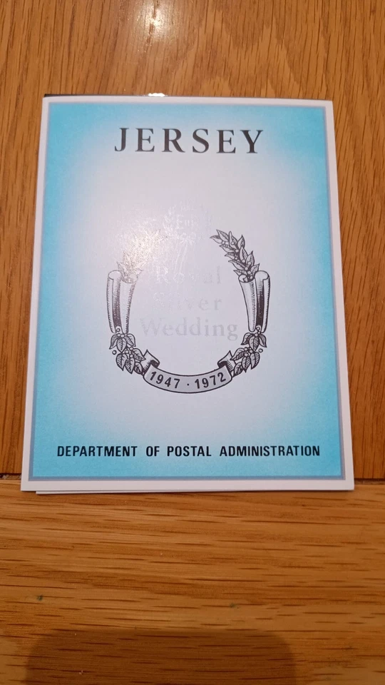 GB 1972 Jersey Silver Wedding Presentation Pack MNH Combine Postage - Image 1 of 1