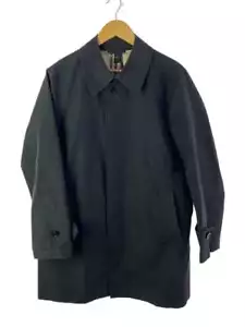 BURBERRY LONDON M BLK BBN63-333-09 Coat black polyester from Japan '372 - Picture 1 of 6