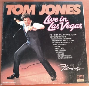 lp Tom Jones, Live in Las Vegas, EXC. - Picture 1 of 6