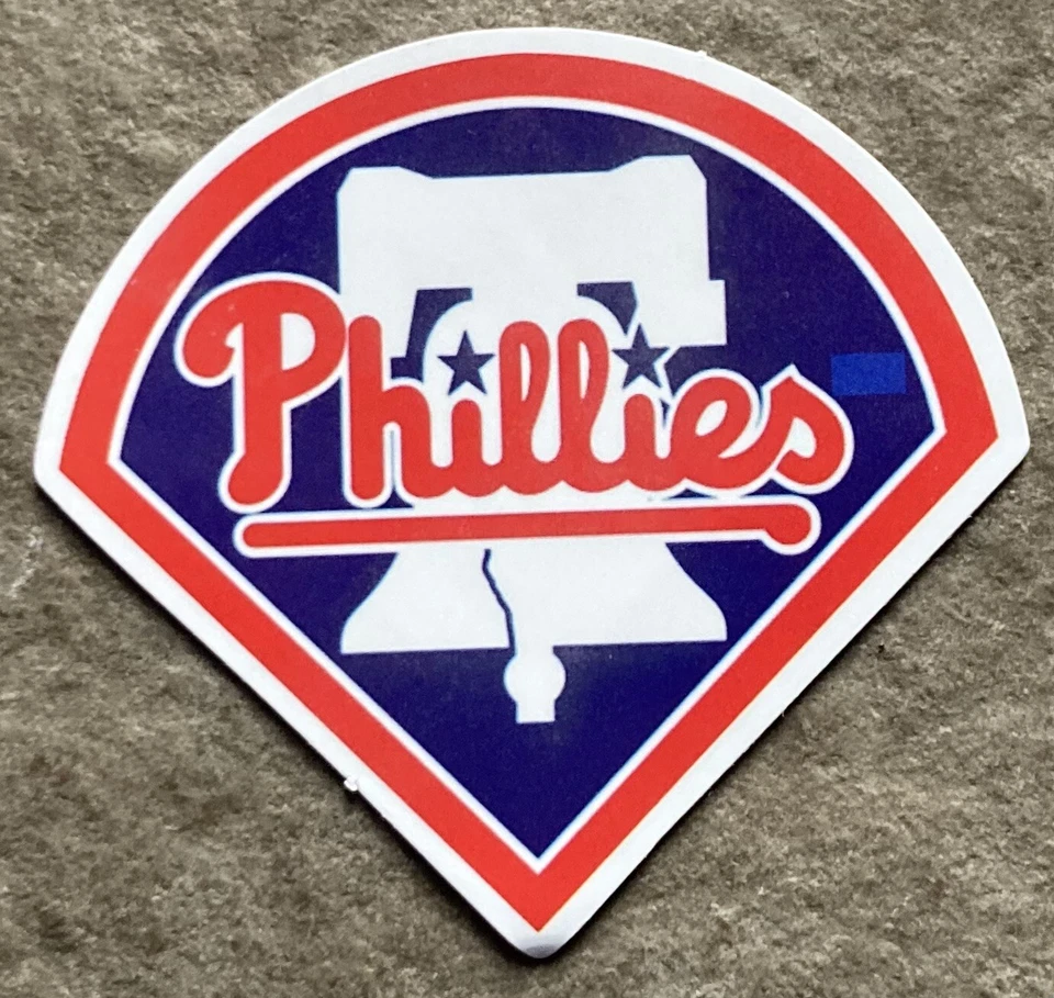 Philadelphia Phillies Sticker Decal MLB Baseball 2.75”x2.5” - Image 1 of 1