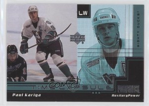 1999-00 Upper Deck Power Deck Time Capsule Auxiliary Paul Kariya #AUX-TC2 HOF