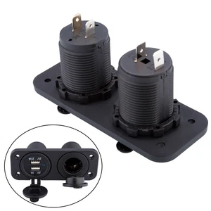 1A/2.1A 12V Auto KFZ Zigarettenanzünder Steckdose mit Dual USB Buchse Ladegerät - Bild 1 von 9