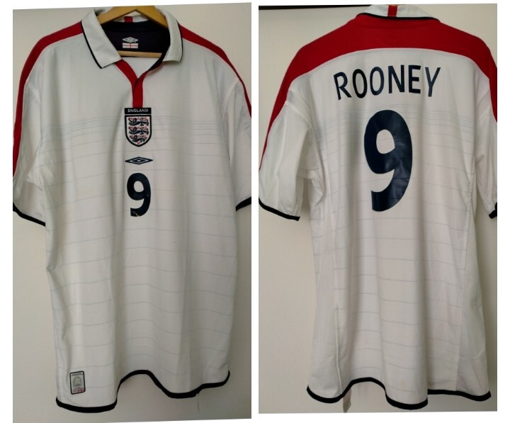 Umbro 2003 England Football Shirts (National Teams) for sale Umbro 2003 England Football Shirts (National Teams) for sale