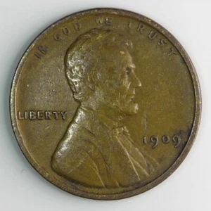 1909 Lincoln Wheat One Cent 1c XF Z462 - Picture 1 of 2