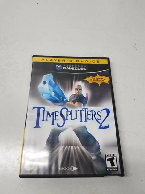 Time Splitters 2 Nintendo GameCube  MANUAL CASE DISC TESTED WORKS - Image 1 of 4