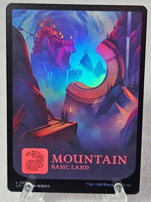 MTG Mountain (0290) FOIL The Lost Caverns of Ixalan Magic Gathering Card Land NM - Image 1 of 3