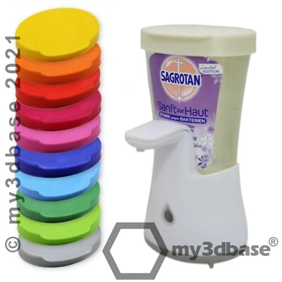 Auslaufsicherer No Touch Seifenspender Deckel für Sagrotan refill cover - Bild 1 von 4