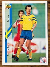 Upper Deck 1994 World Cup Sweden Soccer Card #97 Stefan Rehn
