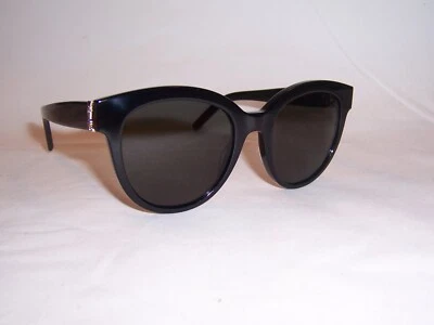 NUEVAS GAFAS DE SOL SAINT LAURENT SL M29 003 NEGRO/GRIS 52MM AUTÉNTICAS 29 Foto 1 de 4