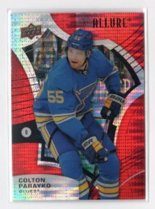 2021/22 UPPER DECK ALLURE COLTON PARAYKO RED RAINBOW - Picture 1 of 1