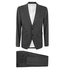DSQUARED2 London Single Breasted Suit Grey Size 48 GENUINE RRP £1330 #J2 - Picture 1 of 10