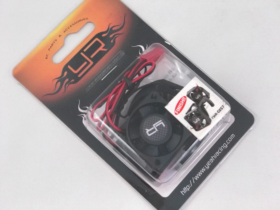 Yeah Racing YA-0257BK Dissipateur 2 Tornade Highspeed Moteurs 540 Noir Modélisme - Photo 1/1