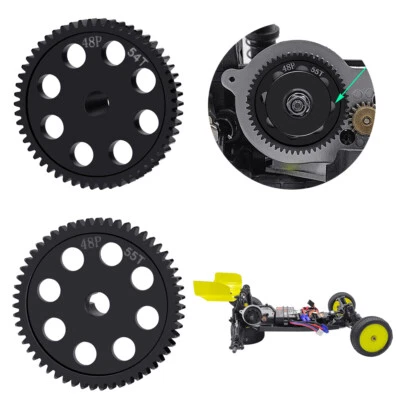 Zentrum Getriebe 54T/55T 0.5M Für 1/16 1/18 Losi 2WD Mini Drag Mini-T Mini B - Bild 1 von 4