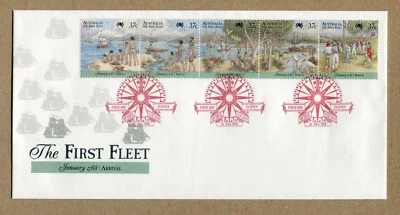 AUSTRALIA, The First Fleet Arrival. 1988 -1 -26 First Day Series FDC - Image 1 of 2