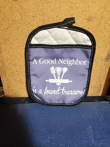 Regalo vicino regalo inaugurazione casa un buon vicino è un tesoro trovato forno da forno - Foto 1 di 2