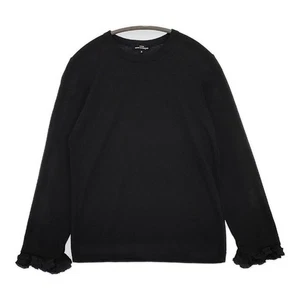 tricot COMME des GARCONS Ruffled different material Tops T-shirt black 5-082... - Picture 1 of 6