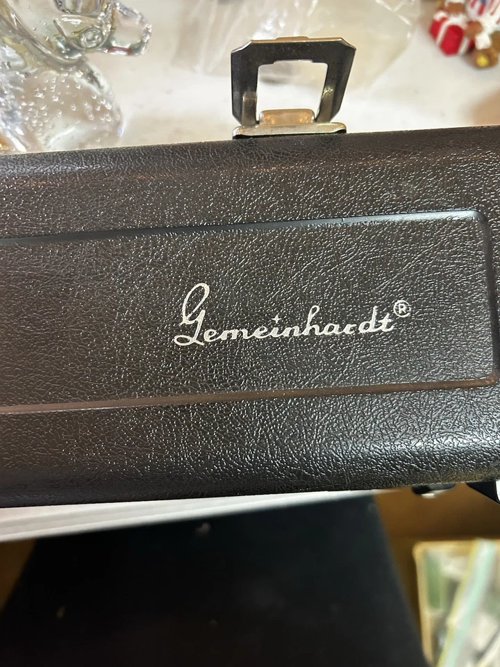 Flauta Communhardt Modelo 30 Agujero Abierto Buen Estado Funciona Estuche Original / LEER Foto 1 de 4