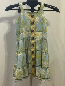 Matilda Jane Button Up Daisy Sun Dress Girls size 8 - Picture 1 of 3