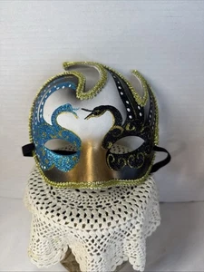 Venetian Carnival Masquerade Mask - Picture 1 of 17