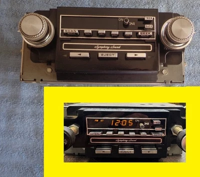 MINT REBUILT Genuine GM Delco 2700 Digital ETR w DNR Cassette AM FM Stereo Radio - Image 1 of 4